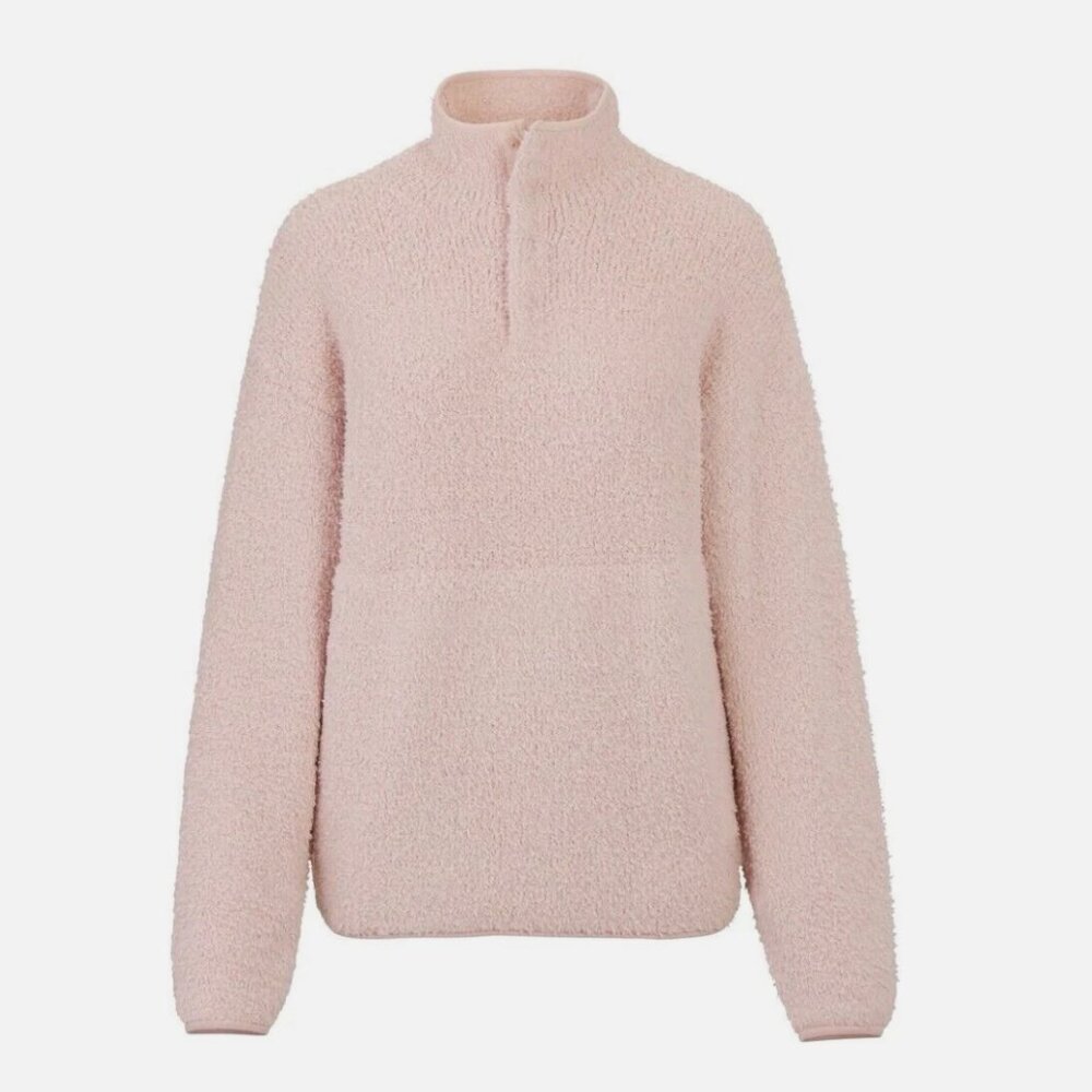 SKIMS Cozy Fleece/Sherpa Pullover Sweatshirt-Size Small/M